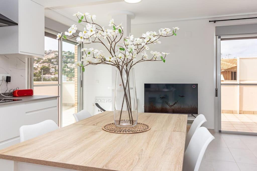 Atico Con Terraza Y Piscina Apartment Peniscola Ngoại thất bức ảnh