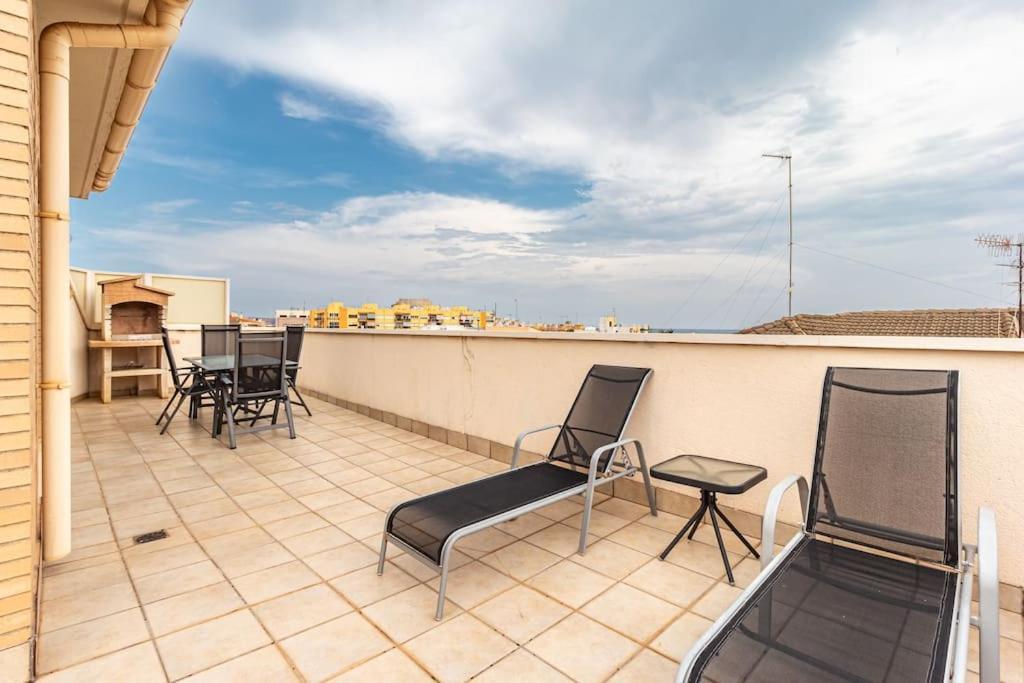 Atico Con Terraza Y Piscina Apartment Peniscola Ngoại thất bức ảnh